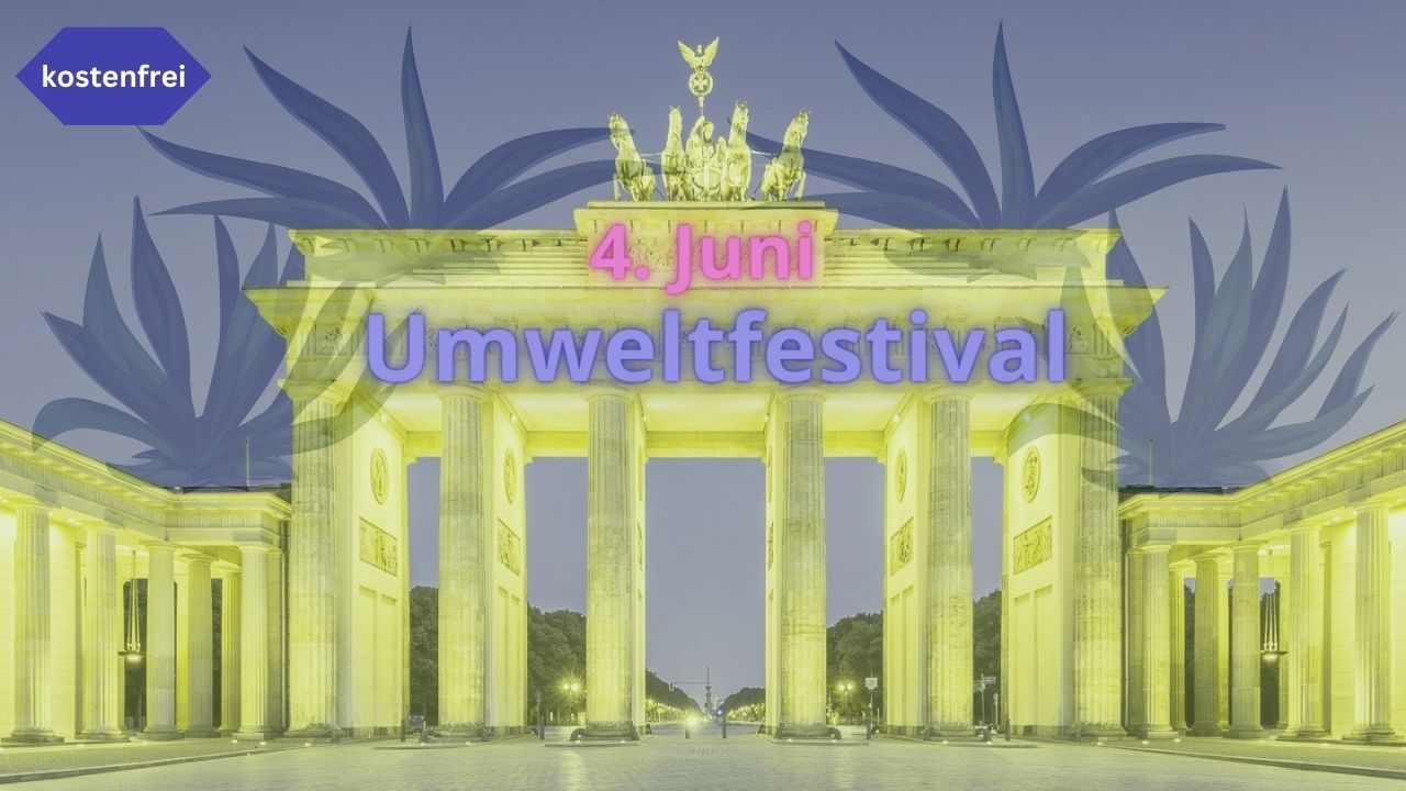 Umweltfestival Brandenburger Tor in Berlin