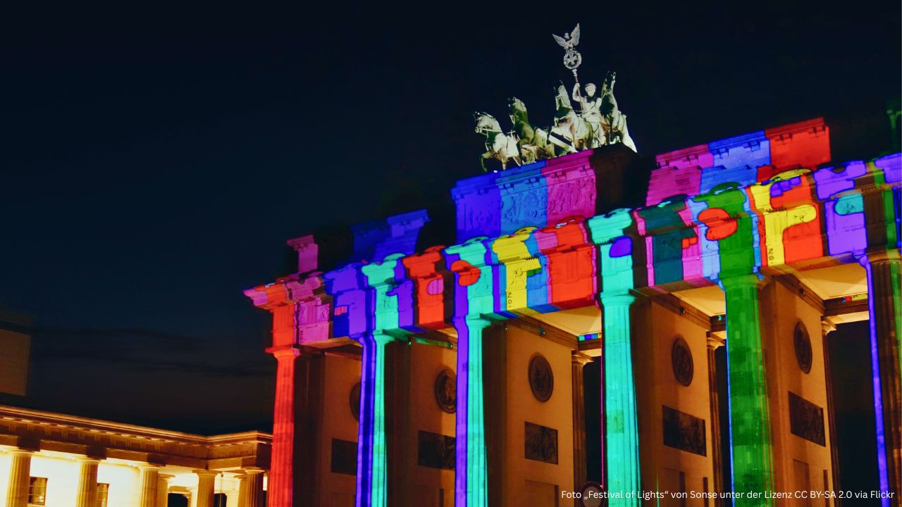 Festival of Lights - Brandenburger Tor in Berlin