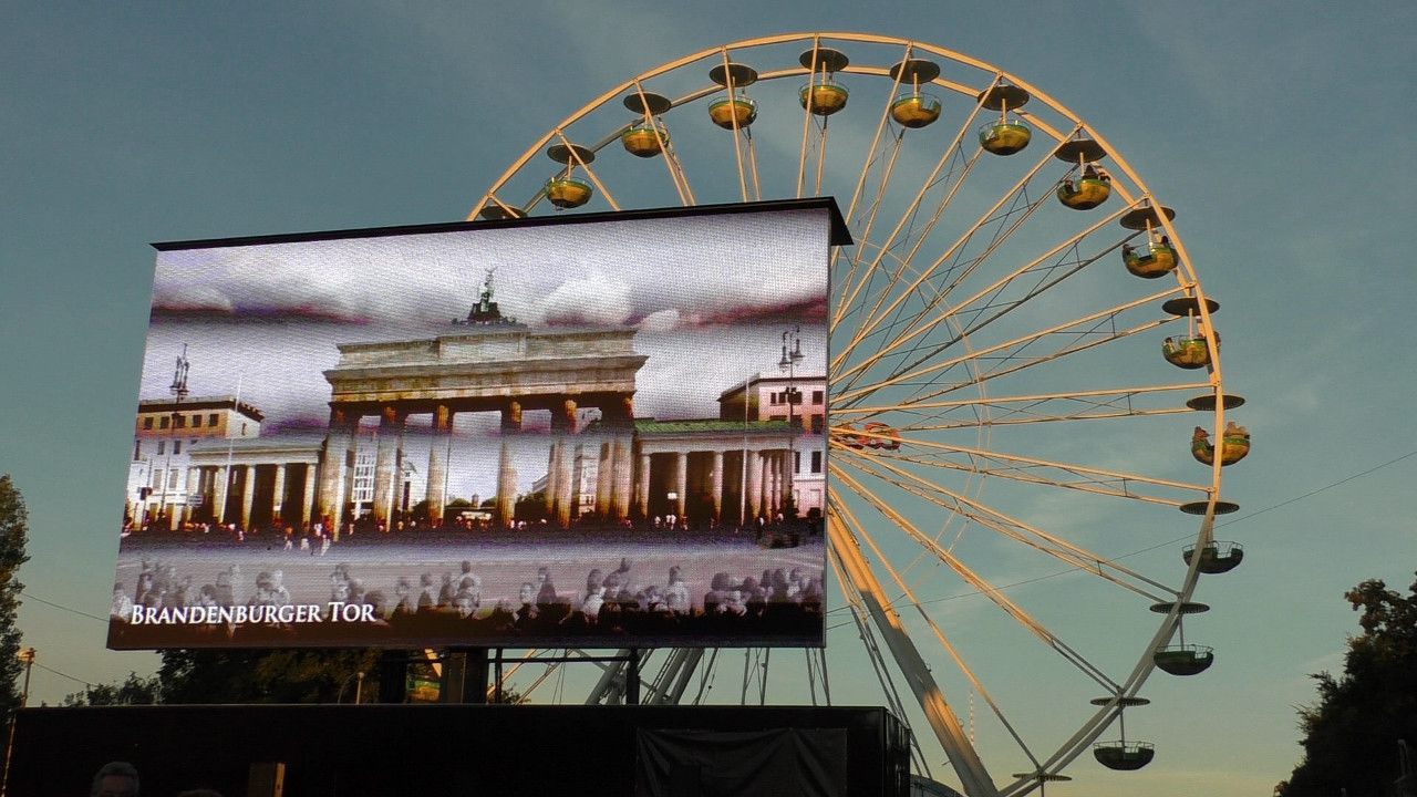 Fest zum Tag der Deutschen Einheit in Berlin