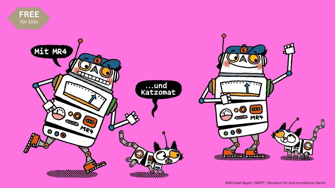 Roboter Rallye at the Museum for Communication Berlin