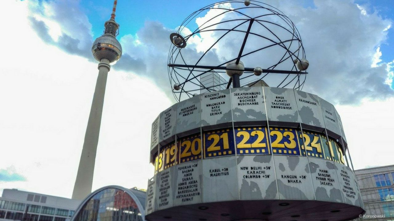 Blick auf den Berliner Fernsehturm